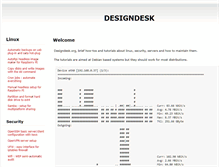Tablet Screenshot of designdesk.org